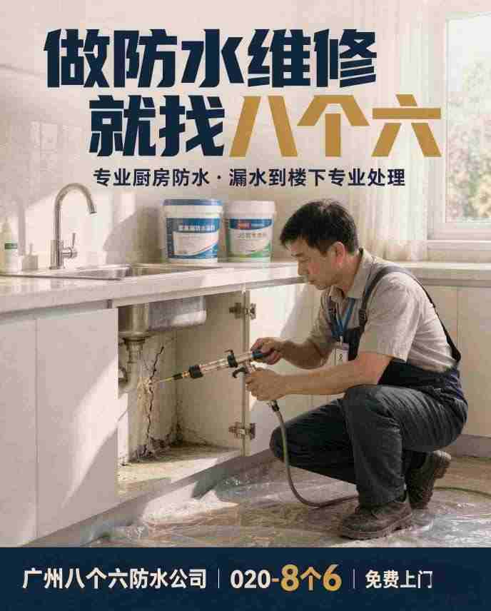 广州八个六防水补漏工程案例