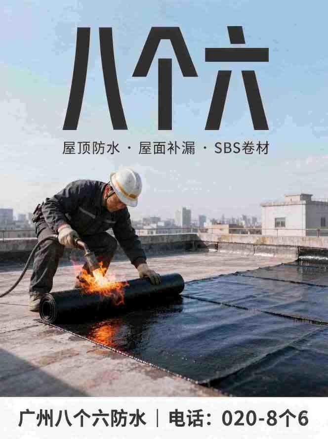 广州八个六防水补漏工程案例