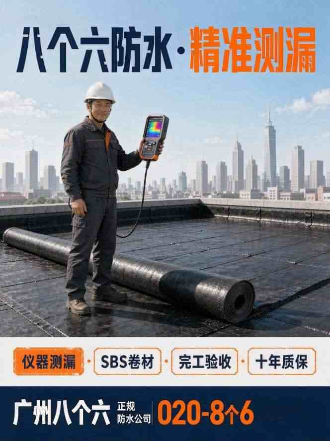 广州八个六防水补漏工程案例
