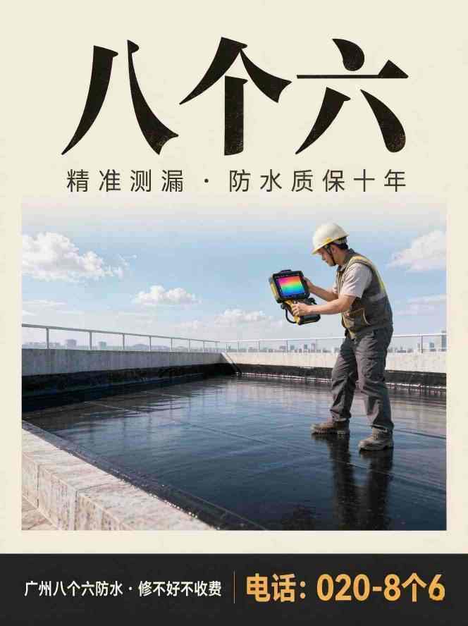 广州八个六专业防水维修现场