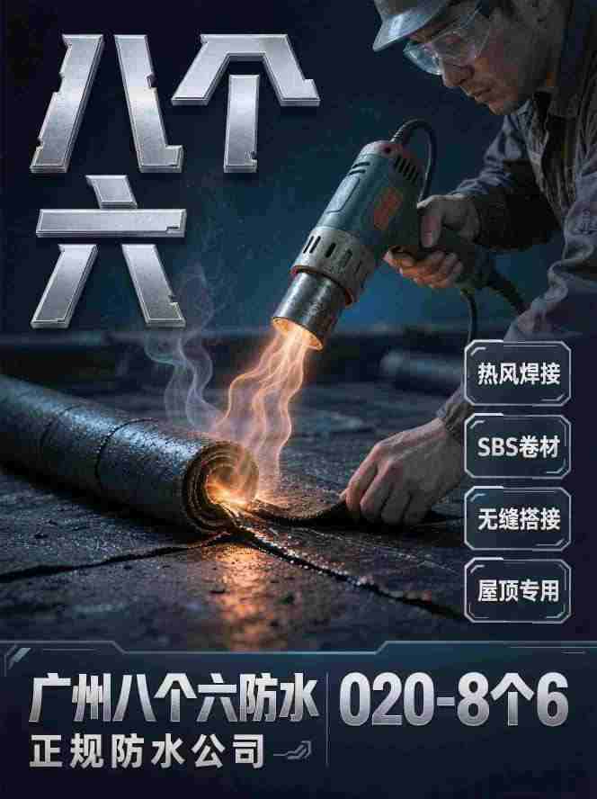 广州八个六专业防水维修现场