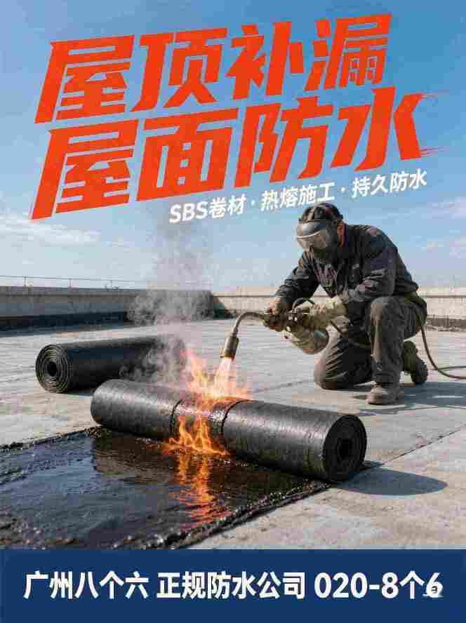 广州八个六防水补漏工程案例