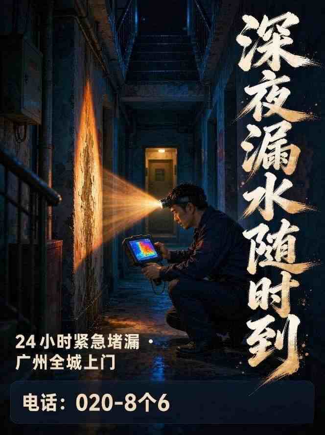 广州八个六防水补漏工程案例