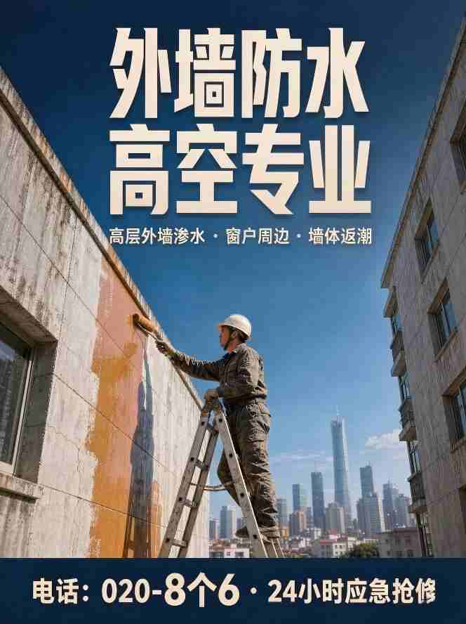 广州八个六漏水检测补漏工艺实拍
