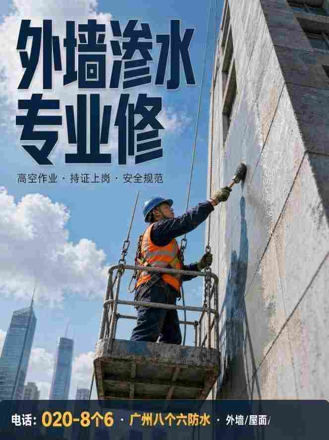 广州八个六漏水检测补漏工艺实拍