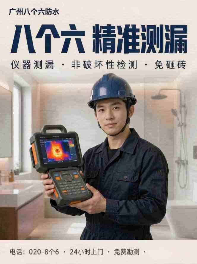 广州八个六专业防水维修现场