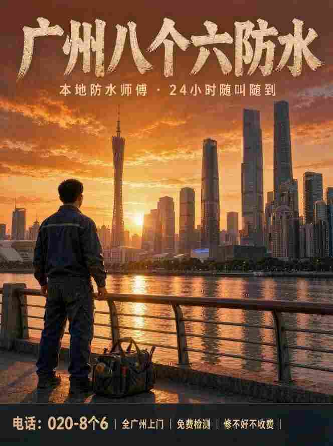 广州八个六防水补漏真实施工-厂房彩钢瓦防水现场