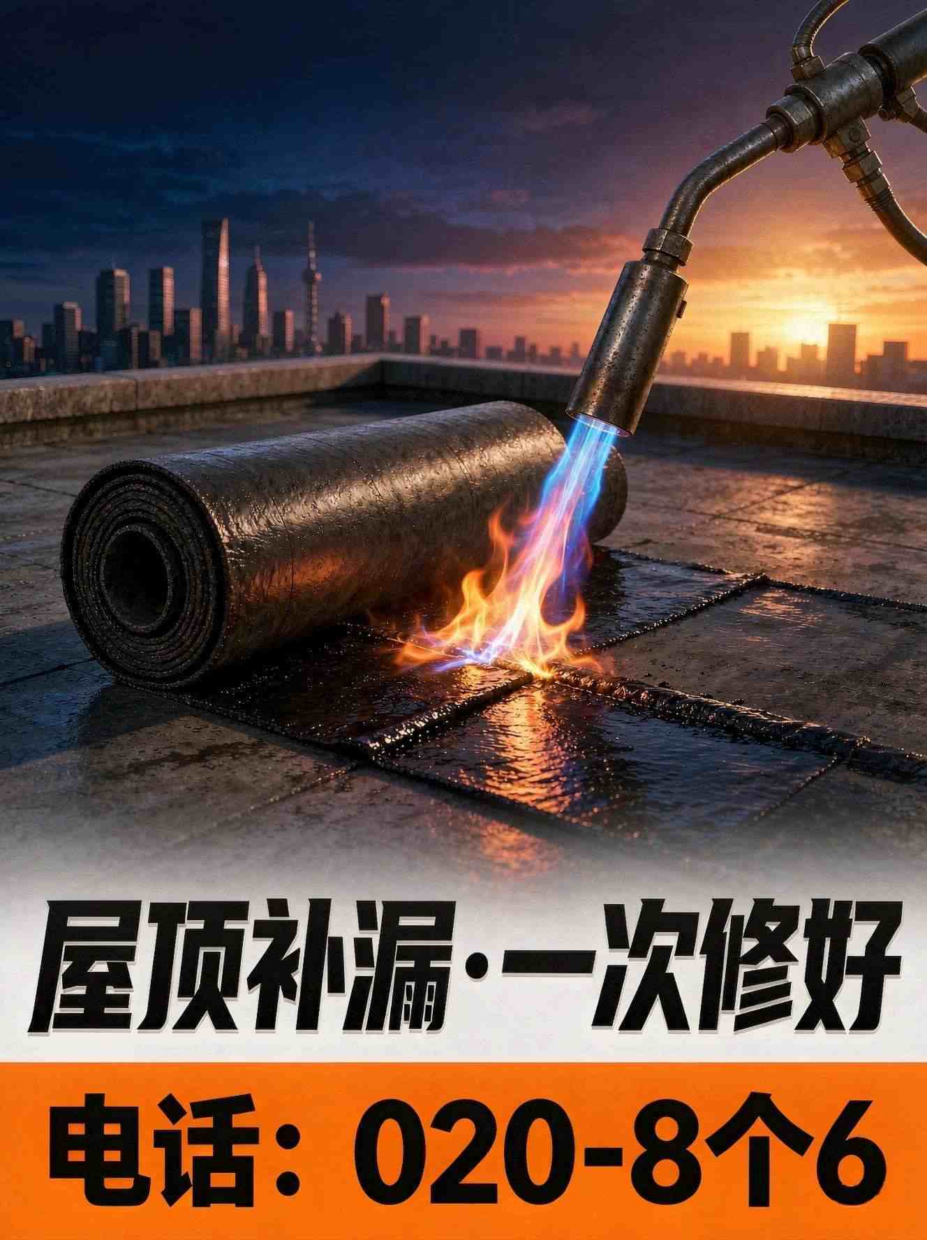 广州八个六漏水检测补漏工艺实拍