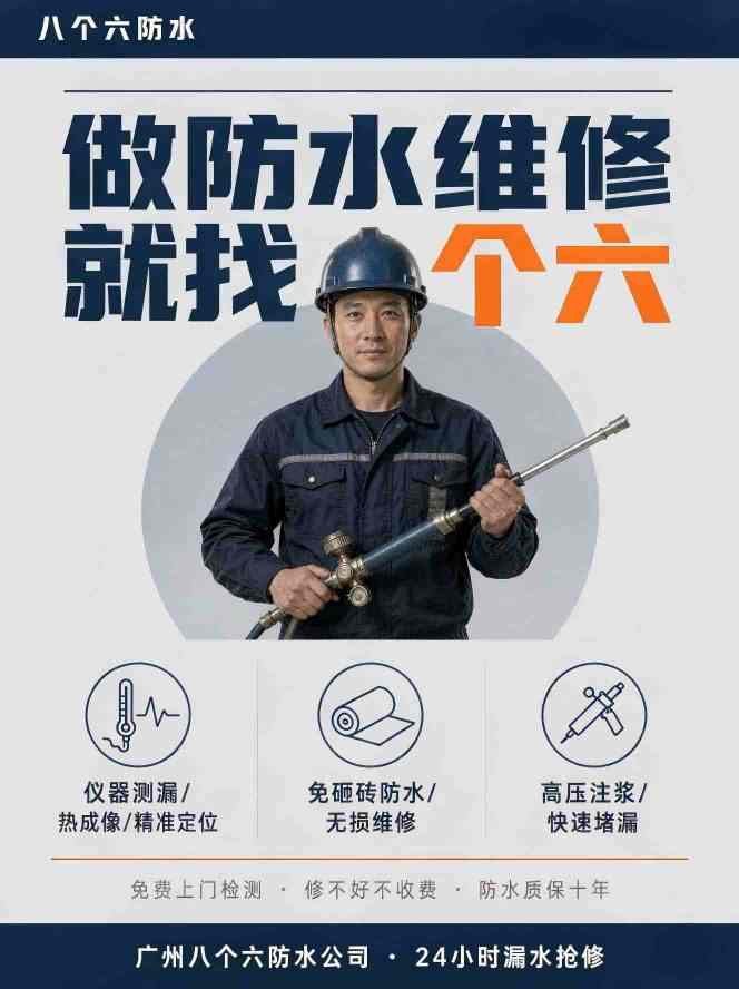 广州八个六防水补漏真实施工-地暖管漏水维修现场