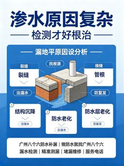 广州花都区地暖管破裂修复真实施工现场