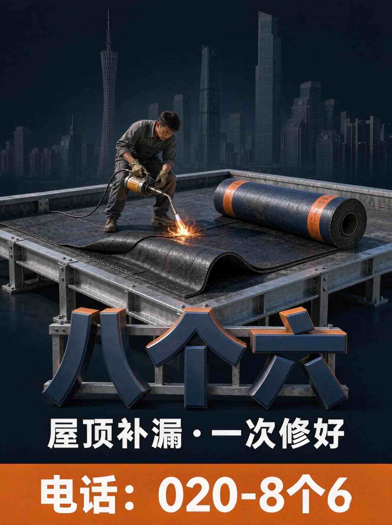 广州八个六漏水检测补漏工艺实拍