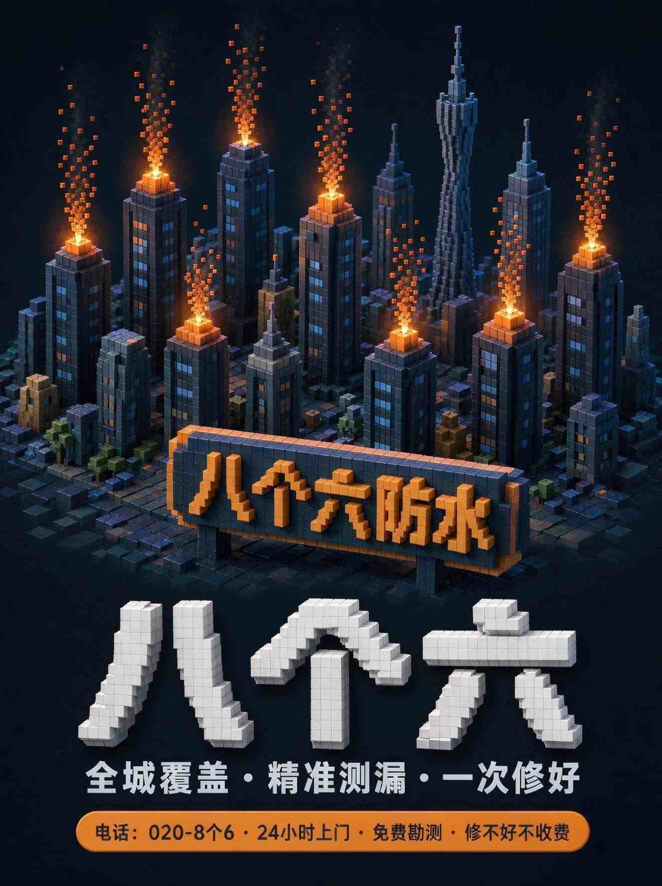 广州八个六漏水检测补漏工艺实拍