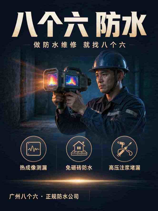 广州八个六防水补漏工程案例