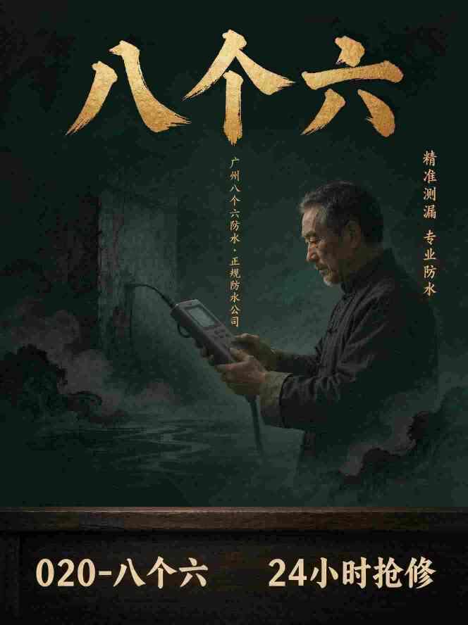 广州八个六漏水检测补漏工艺实拍